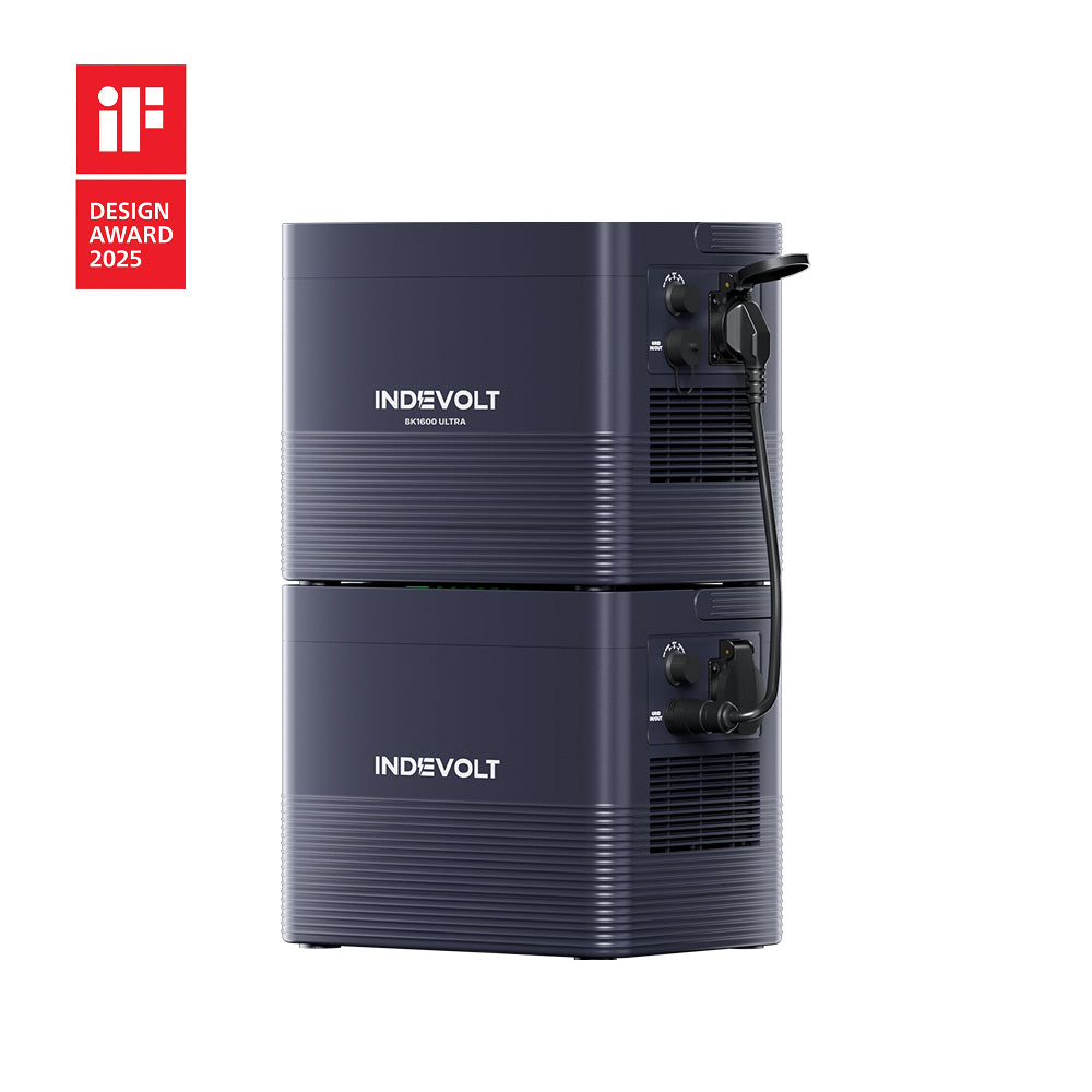 Indevolt BK1600 Ultra Thuisbatterij met Zonnestroom