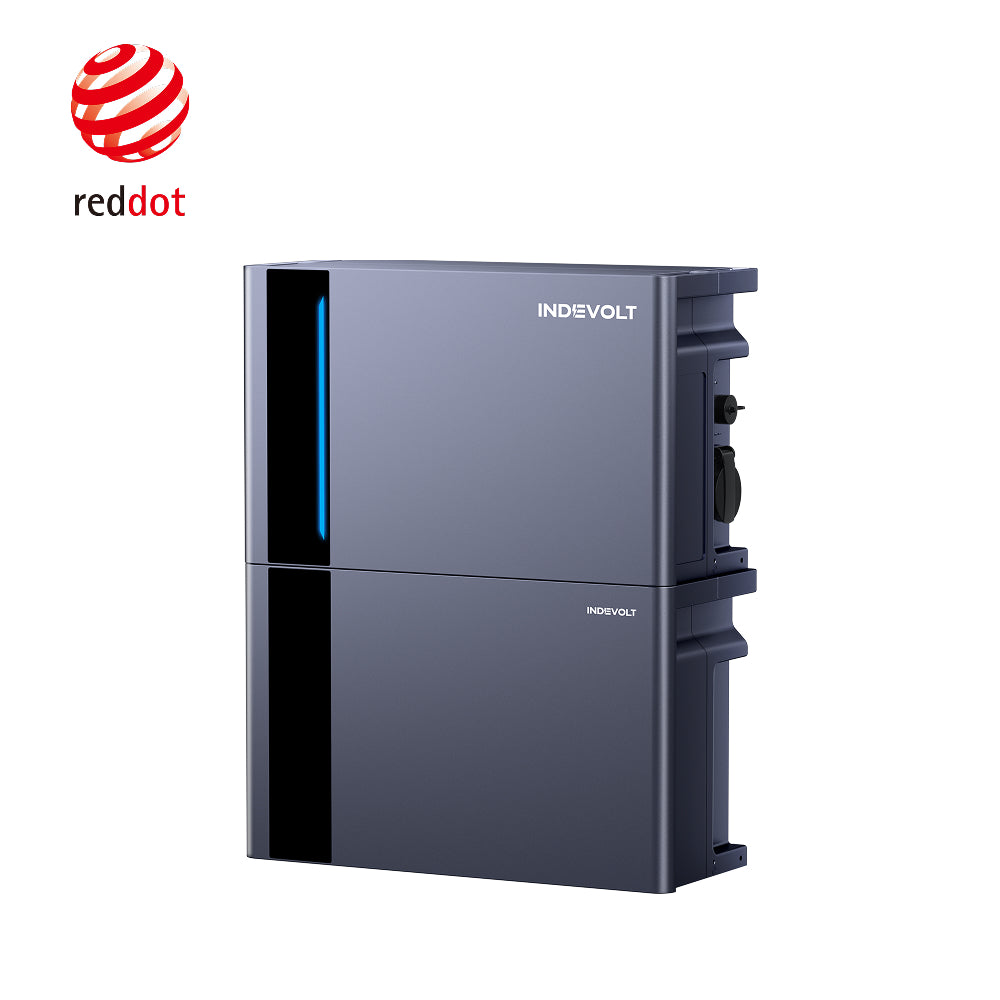 Indevolt SolidFlex 2000 Thuisbatterij met Zonnestroom en Halfvaste LiFePO₄-Batterij